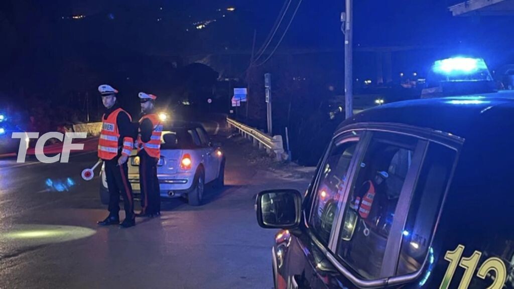 CONTROLLI CARABINIERI SANTO STEFANO DI CAMASTRA TCF TV