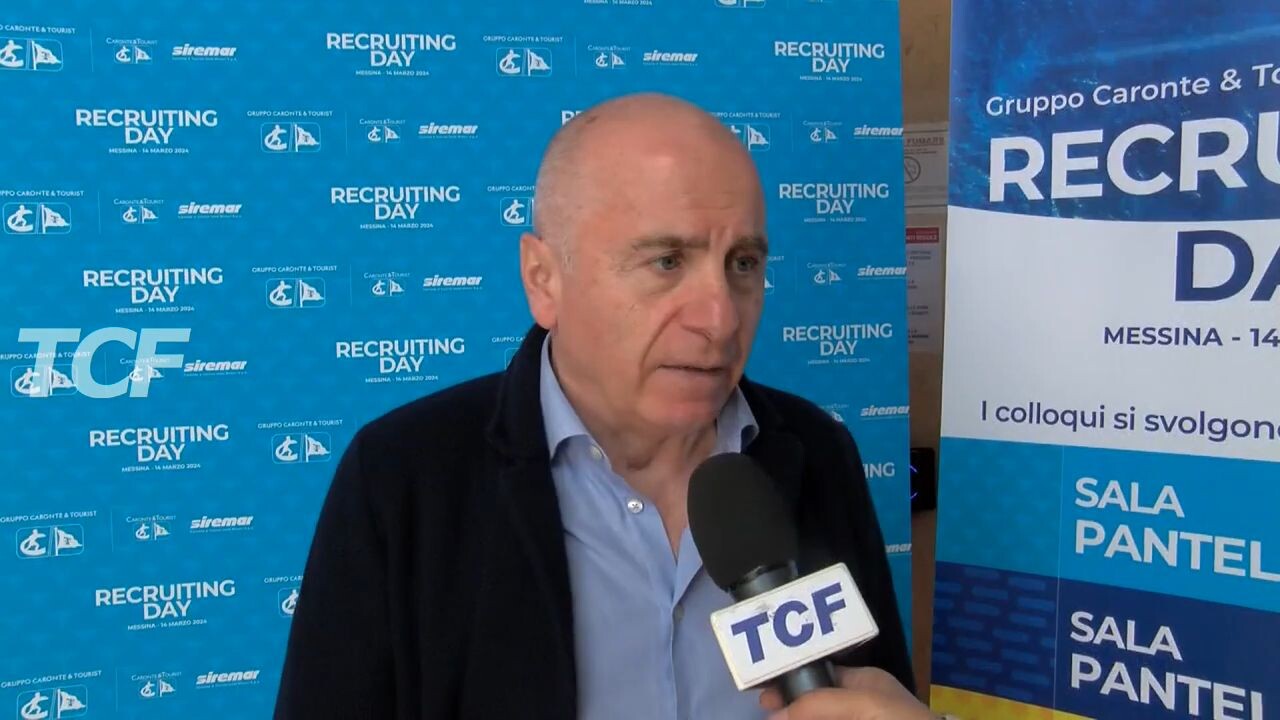 Tiziano Minuti Caronte Tourist Primo Recruiting Day Tcf Tv