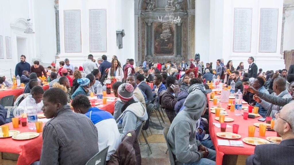 PRANZO DI NATALE COMUNITA' SANT'EGIDIO