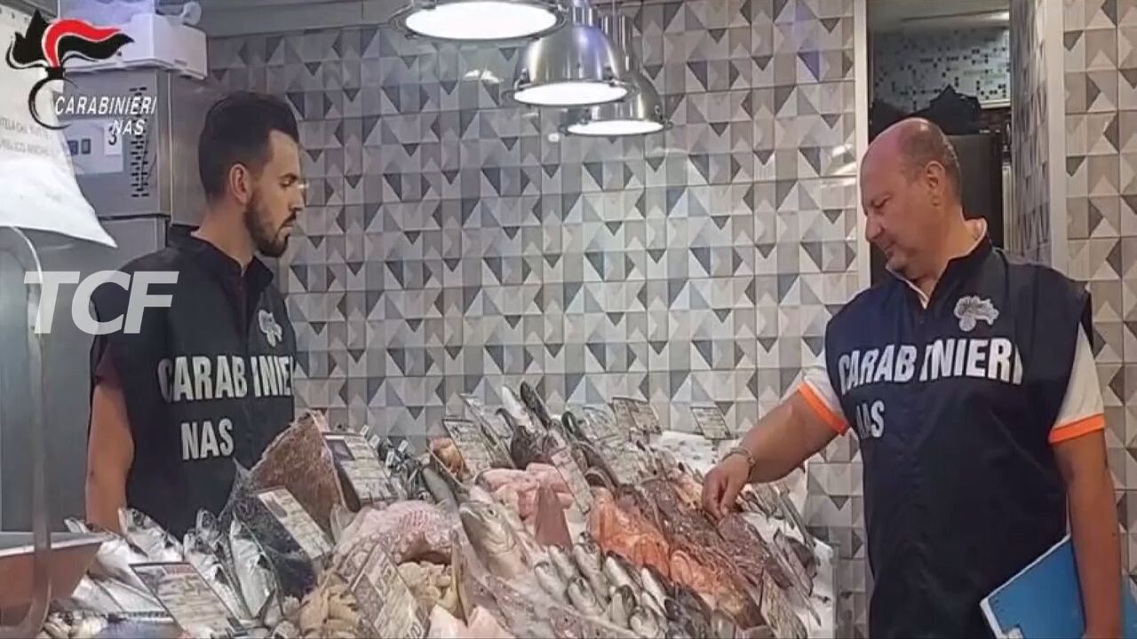 15 KG DI PESCE AVARIATO DENUNCIATO RISTORATORE