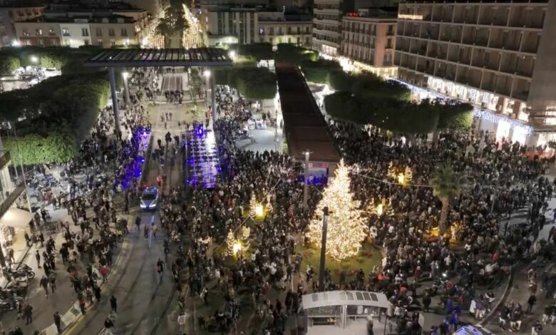 ACCENSIONE ALBERI DI NATALE DIRETTA 08 12 2024