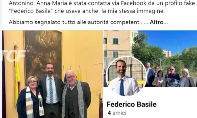 Falso profilo Basile, la denuncia del Sindaco